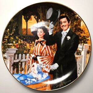 Gone with the Wind "Strolling in Atlanta" 1989 Plate #3193D